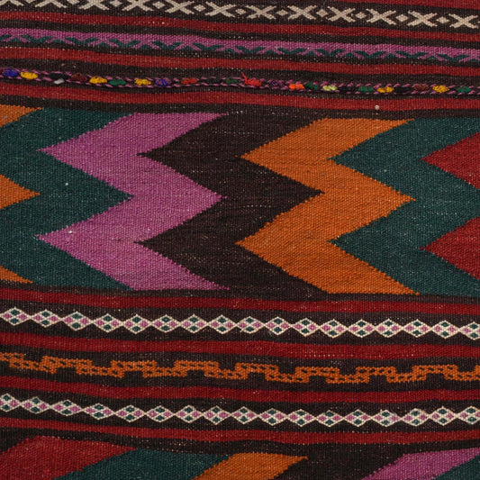 Hand Knotted Table Sheet Dhurrie Runner 2' 3" x 6' 5" (ft) - No. 18-195*69