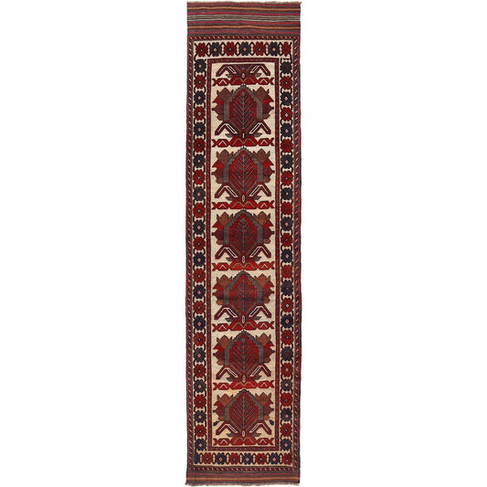 Barjasta Kilim Rug Runner 2' 6" x 11' 3" (ft) - No. Y16361