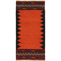Hand Knotted Table Sheet Dhurrie Runner 2' 4 x 4' 11 (ft) - No. B21058