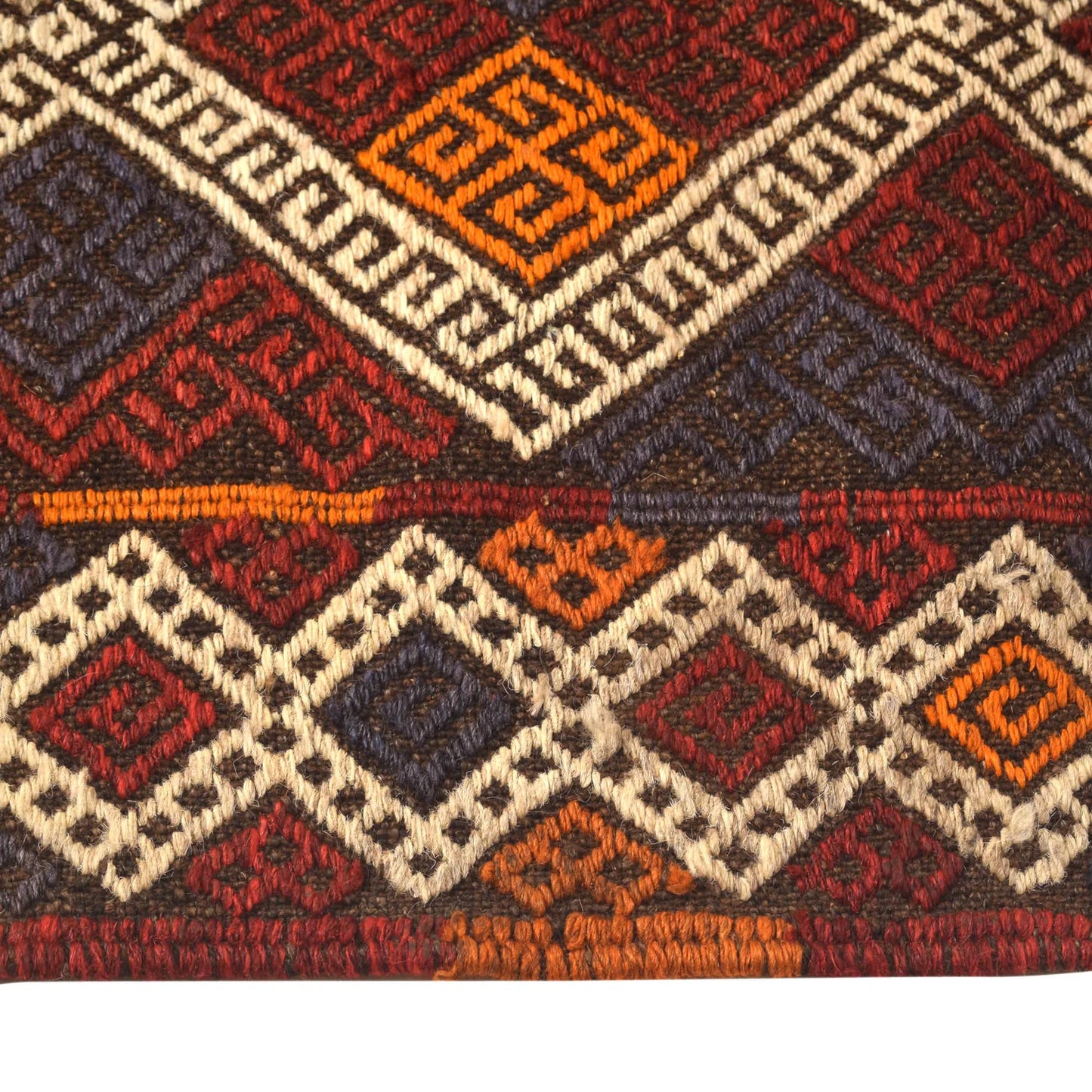 Hand Knotted Suzuni Kilim Runner 2' 6" x 9' 11" (ft) - No. W17155