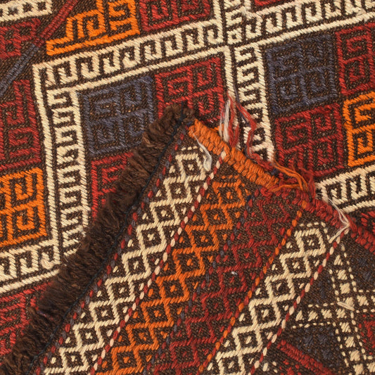 Hand Knotted Suzuni Kilim Runner 2' 6" x 9' 11" (ft) - No. W17155