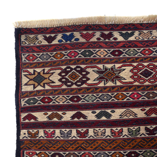 Hand Knotted Premium Quality Kelim 3' 10" x 6' 3" (ft) - No. W18032