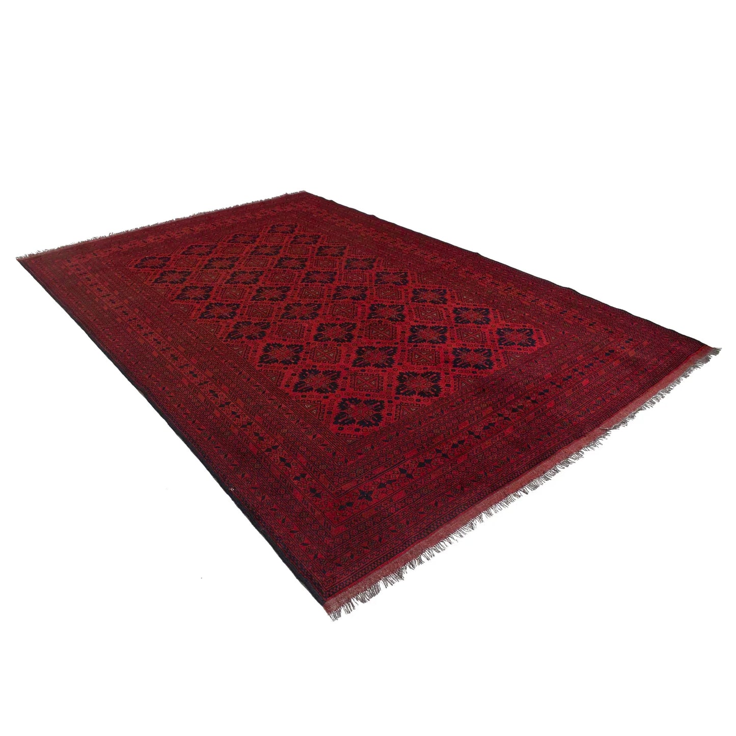 Handmade Khal Mohammadi Carpet 6' 8" x 9' 7" (ft) - No. B33053