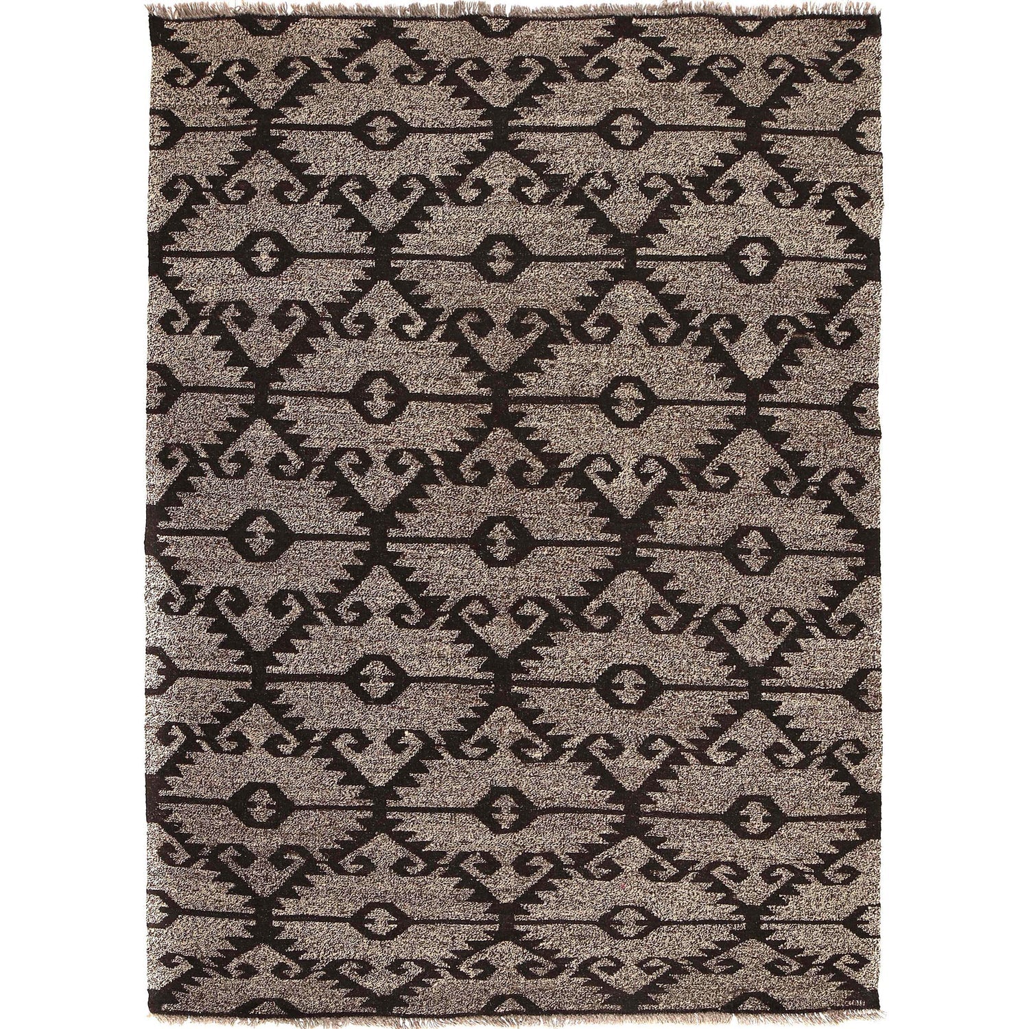 Multi-Color Moroccan Kelim 5' 1" x 6' 11" (ft) - No. 7439
