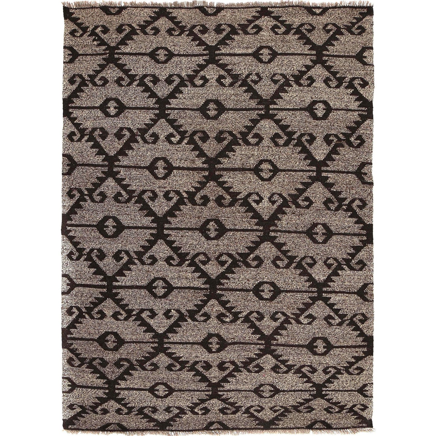 Multi-Color Moroccan Kelim 5' 1" x 6' 11" (ft) - No. 7439