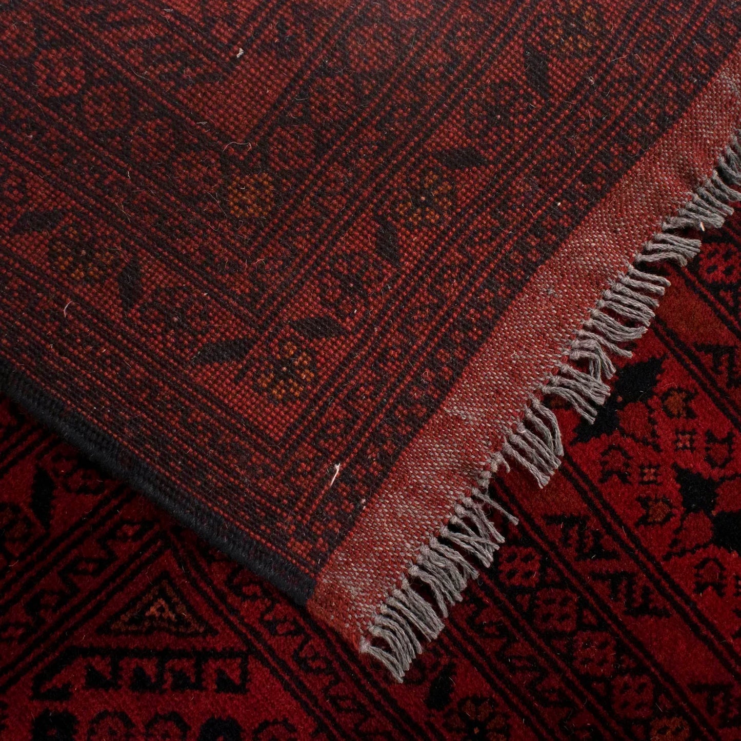 Handmade Khal Mohammadi Carpet 6' 8" x 9' 7" (ft) - No. B33053