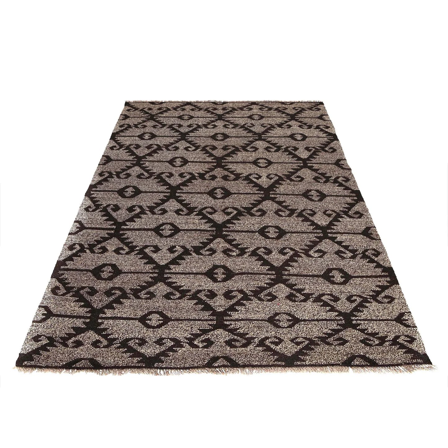 Multi-Color Moroccan Kelim 5' 1" x 6' 11" (ft) - No. 7439