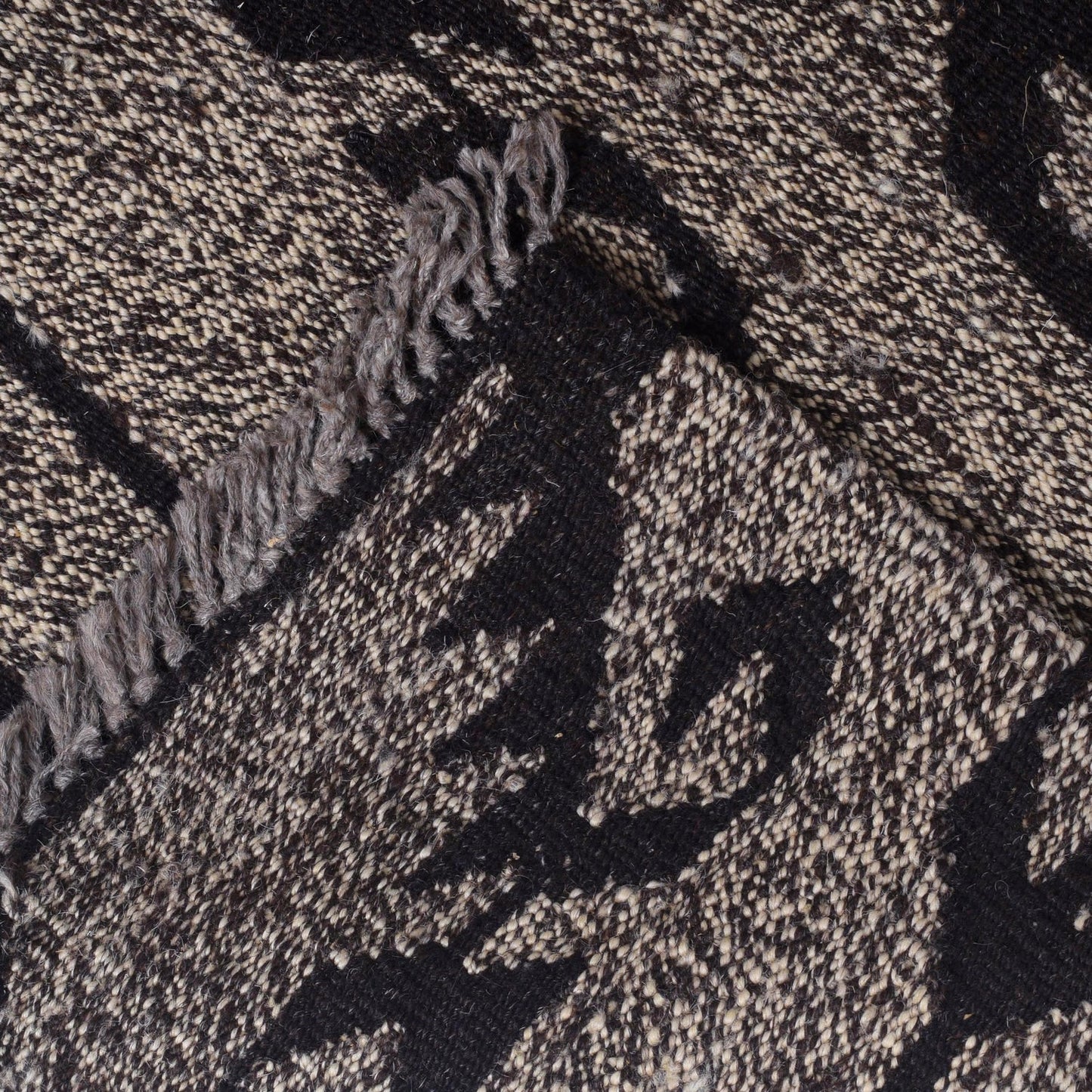 Multi-Color Moroccan Kelim 5' 1" x 6' 11" (ft) - No. 7439