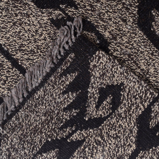 Multi-Color Moroccan Kelim 5' 1" x 6' 11" (ft) - No. 7439