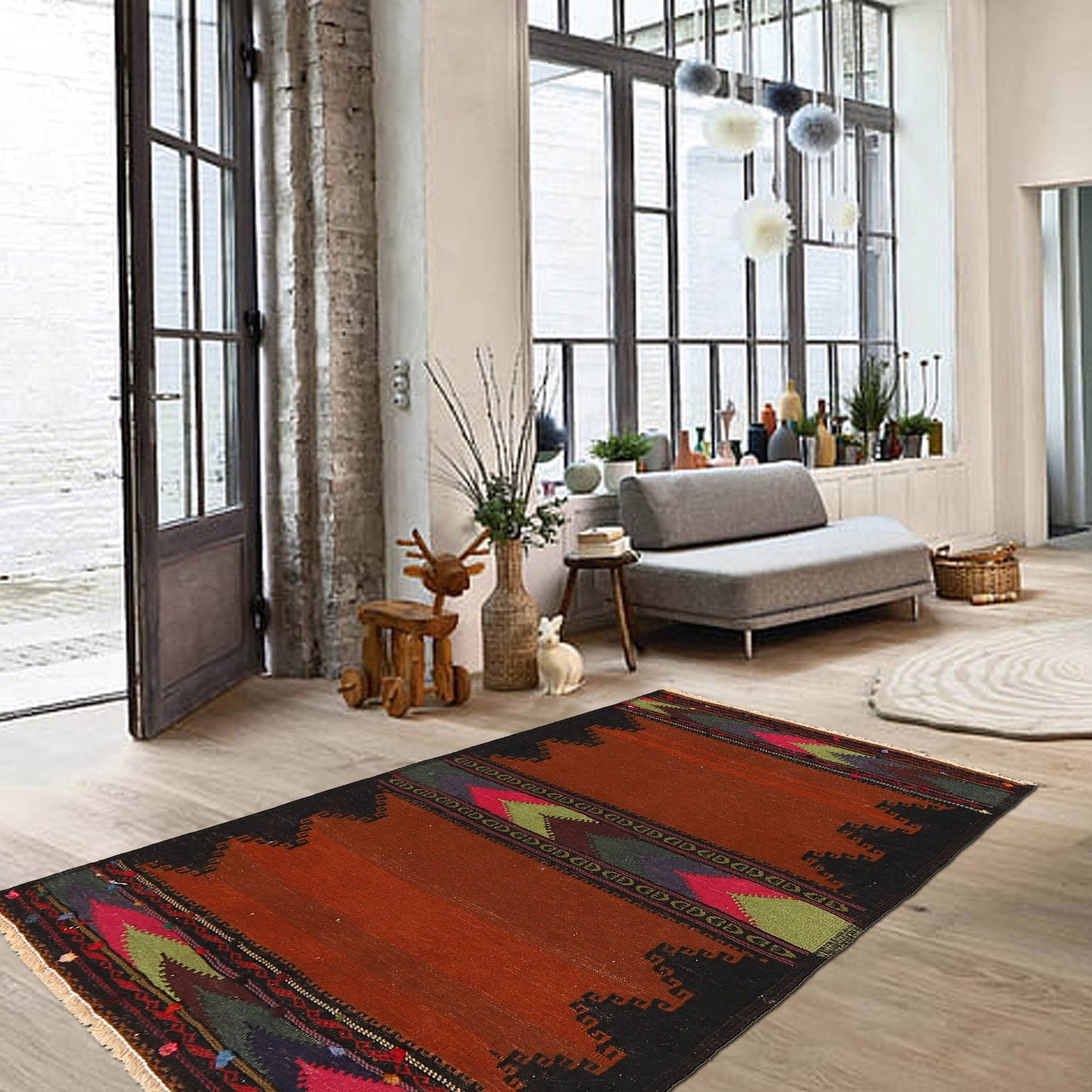 Table Sheet Kilim 142x89 (B21060)