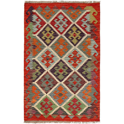 Vegetable Kilim 132x84 (B26375)