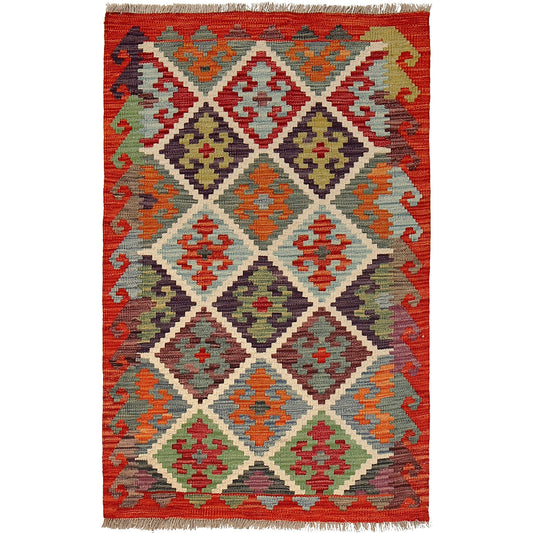 Vegetable Kilim 132x84 (B26375)