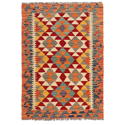 Vegetable Kilim 128x90 (B29409)