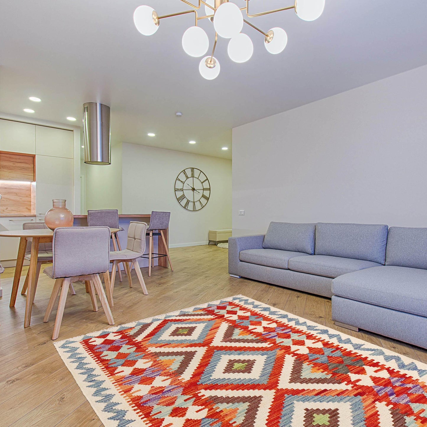 Vegetable Kilim 116x88 (B29538)