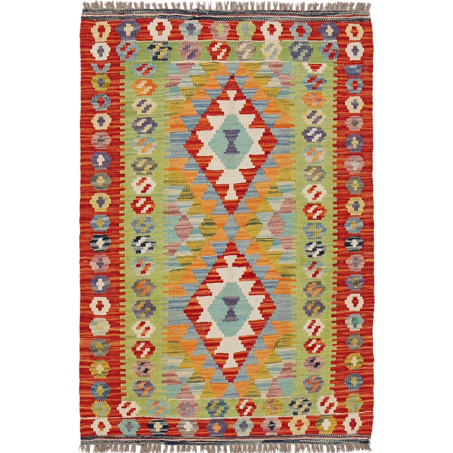 Vegetable Kilim 122x83 (B29649)