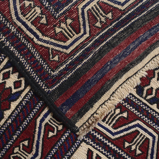 Handmade Flatweave Kilim 6' 11" x 9' 8" (ft) - No. 2952