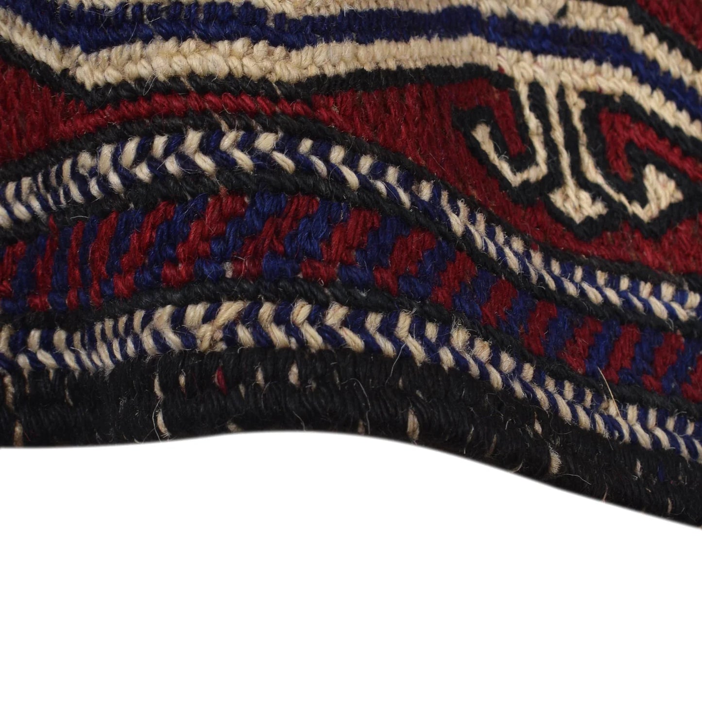 Handmade Flatweave Kilim 6' 11" x 9' 8" (ft) - No. 2952