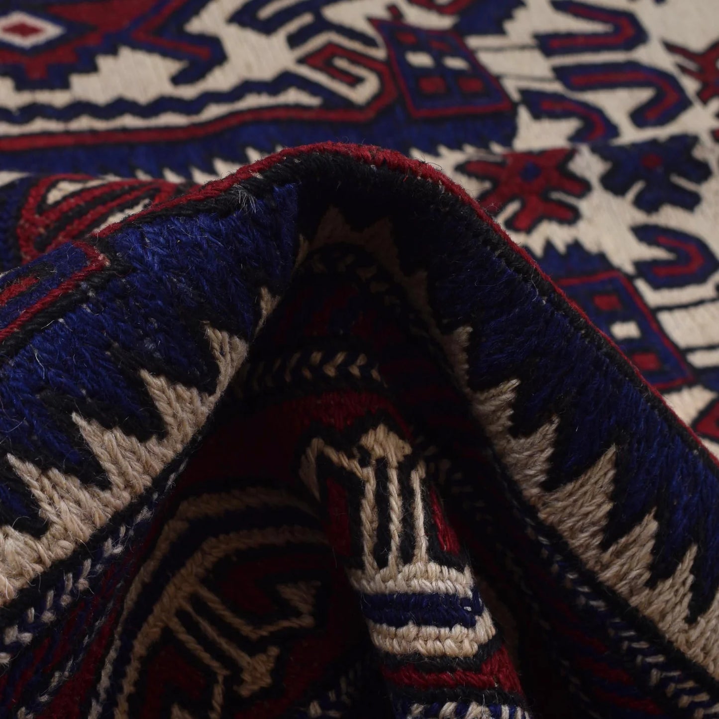 Handmade Flatweave Kilim 6' 11" x 9' 8" (ft) - No. 2952