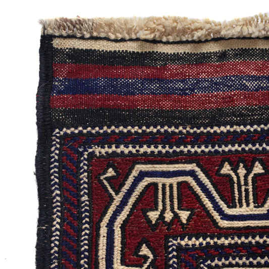 Handmade Flatweave Kilim 6' 11" x 9' 8" (ft) - No. 2952