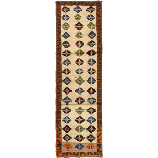 Hand Knotted Baluchi Runner 2' 5 x 9' 5 (ft) - No. B19302-290*77