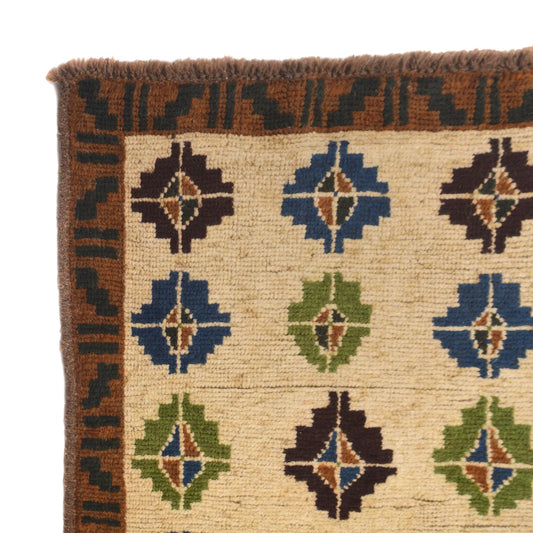 Hand Knotted Baluchi Runner 2' 5 x 9' 5 (ft) - No. B19302-290*77