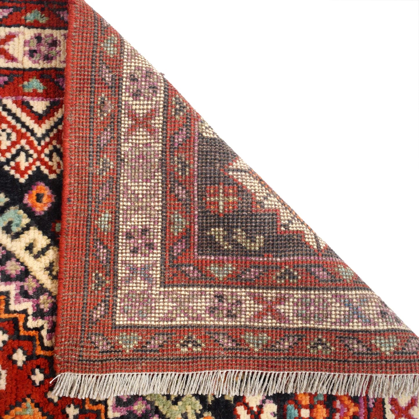 Persian Shirazi Design Rug 4' 11" x 6' 6" (ft) - No. B29773