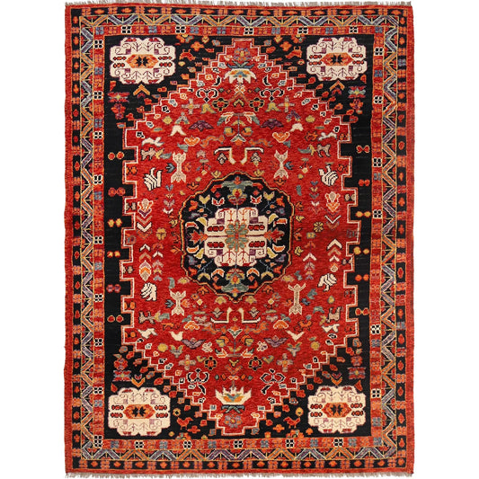 Handmade Sherazi Rug 5' 8" x 8' 0" (ft) - No .B29776
