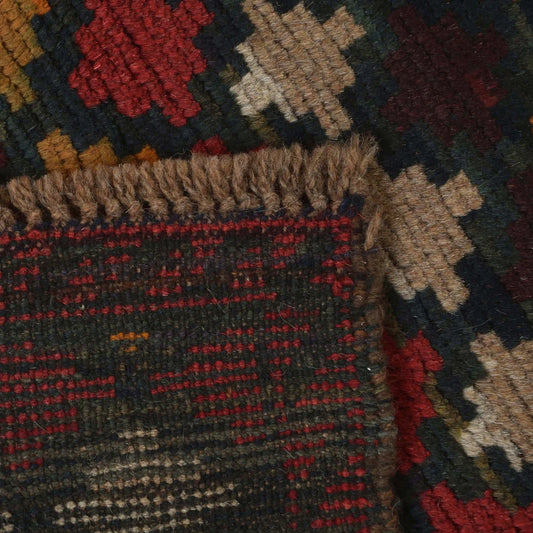 Hand Knotted Baluchi Rug 2' 10" x 4' 5" ft / 87 x 135 cm - No. G29090