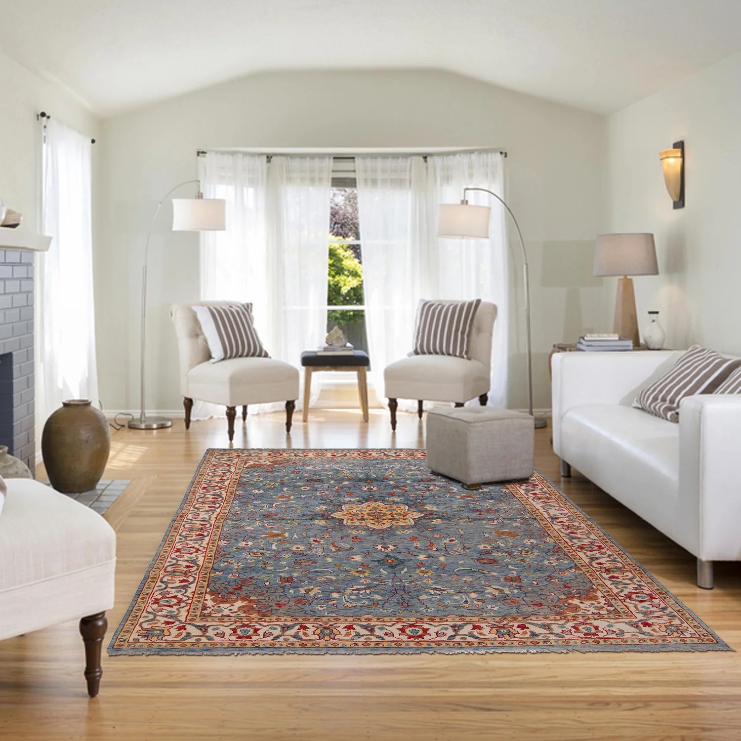 Fine Quality Kilim Rug 5' 0 x 6' 0 (ft) - No. G26481
