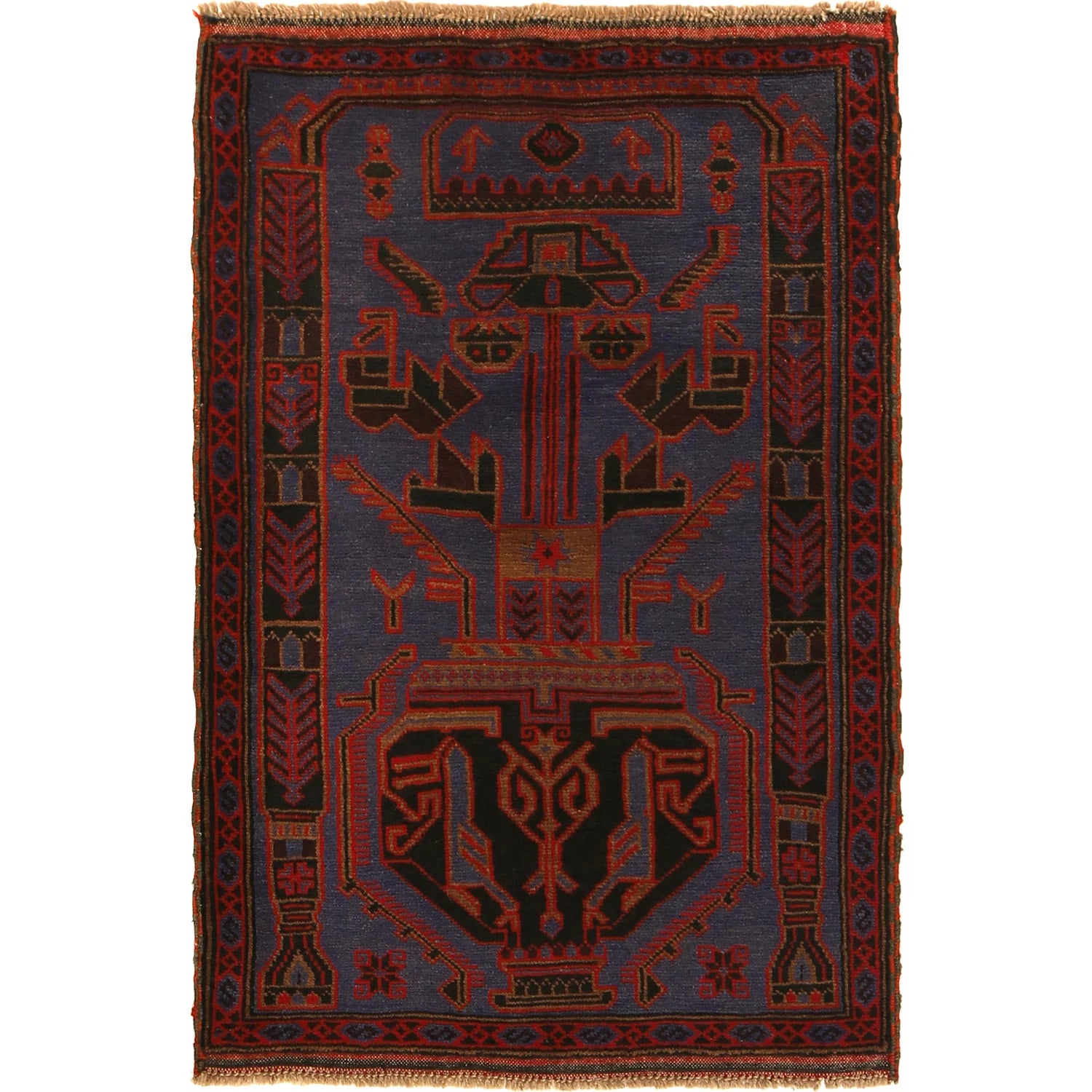 Midnight Sovereign | 3' 2" x 4' 6" ft | Ref No. B16211
