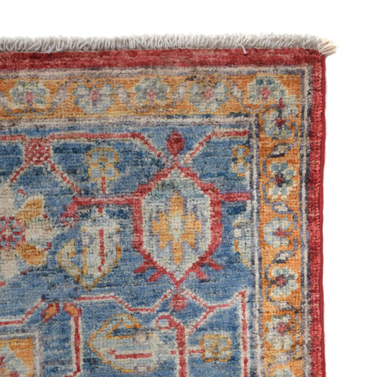 Hand Woven Heriz Design Carpet 6' 8" x 9' 7" ft / 203 x 291 cm - No. W14241