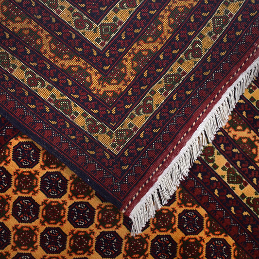Hand Knotted Khoja Roshnai Carpet 6' 4" x 9' 7" ft / 192 x 291 cm - No. 9044