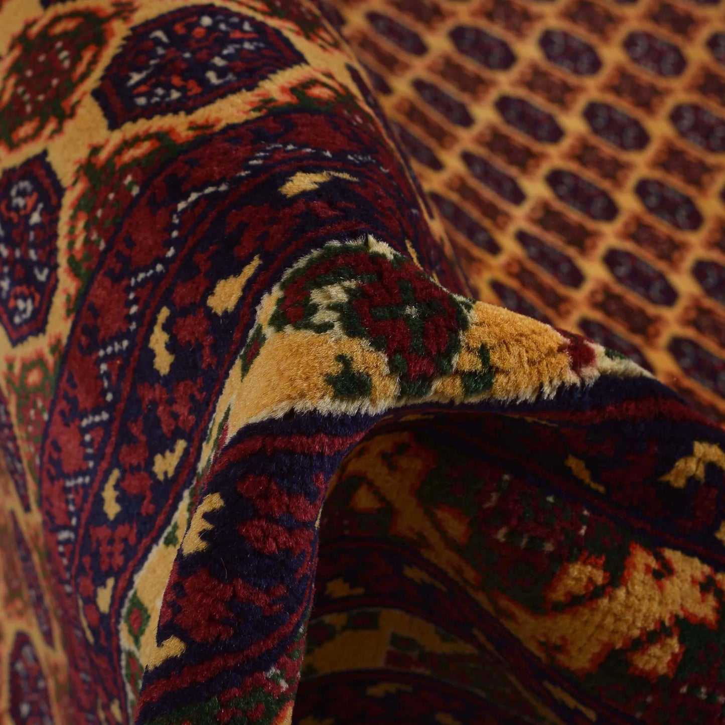 Hand Knotted Khoja Roshnai Carpet 6' 4" x 9' 7" ft / 192 x 291 cm - No. 9044