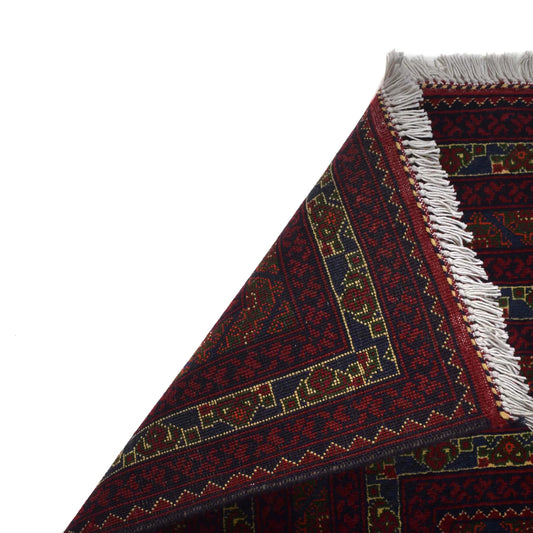 Oriental Handmade Khoja Roshnai Rug 6' 4" x 9' 5" ft / 192 x 288 cm - No. 9046