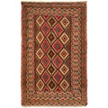Handmade Nakhunak Kilim Rug 2' 10" x 4' 6" ft / 86 x 137 cm - No. 9017