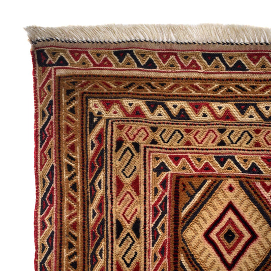 Handmade Nakhunak Kilim Rug 2' 10" x 4' 6" ft / 86 x 137 cm - No. 9017
