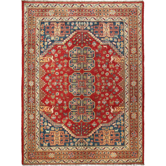 Persian Shirazi Design Carpet 5' 7" x 7' 7" ft / 170 x 232 cm - No. G27079